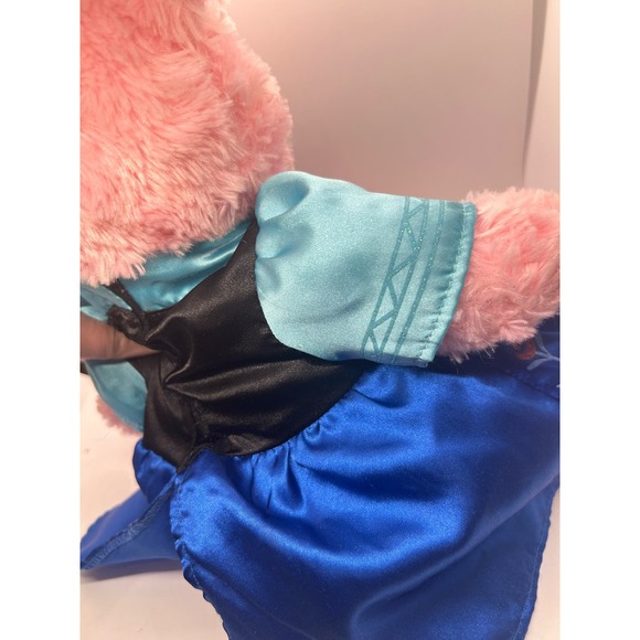 Build-a-Bear Pink Bear Lovely Stuffie Elsa Dress Frozen Disney Dress-up - Picture 7 of 7